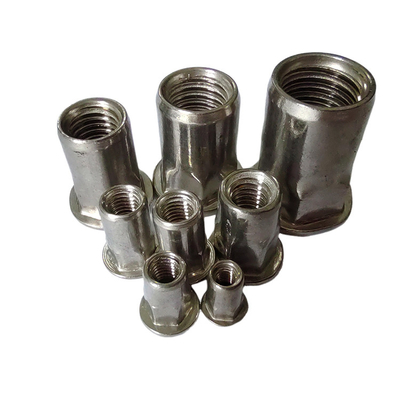 Nozes de rebites semihex métricas com rosca cega com aço inoxidável 304 8-18 Material padrão