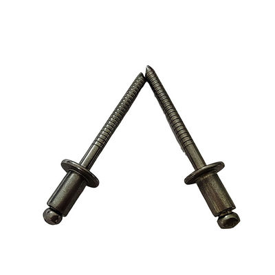 Rivets padrão de aço inoxidável de cabeça redonda de 10 mm com resistência acessível e alta