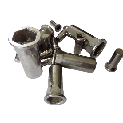 Finitura de revestimento de níquel semi-hex cego de rivet nut para corpo suave e limpo
