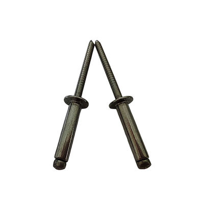 12 mm Rivetes abertos e cegos Cabeça redonda de aço inoxidável Branco Rivetes padrão Alta resistência
