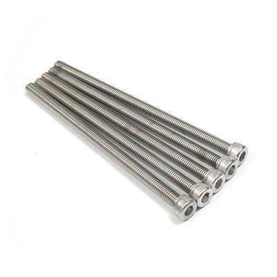 Sistema de medição métrica de aço inoxidável Hexagon Socket Bolt DIN912 para tamanho personalizado