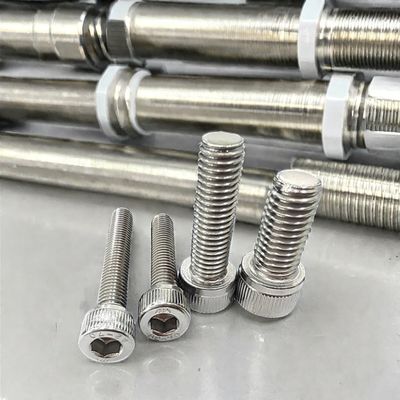 Aço inoxidável HEX Head Style Allen Bolt DIN912 para fixação forte e segura