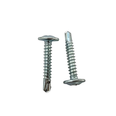 Aço inoxidável cabeça cruzada redonda parafuso parafusos parafusos parafusos galvanizados grandes cabeça plana parafusos de cauda de pombos auto-perfurantes