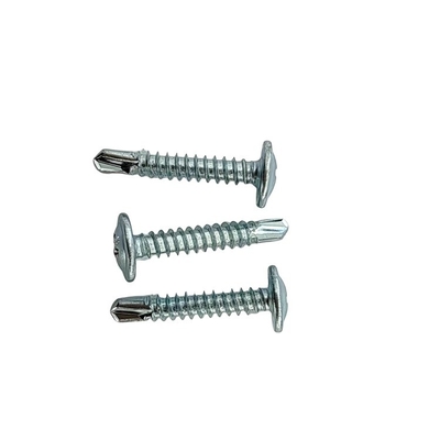 Aço inoxidável cabeça cruzada redonda parafuso parafusos parafusos parafusos galvanizados grandes cabeça plana parafusos de cauda de pombos auto-perfurantes