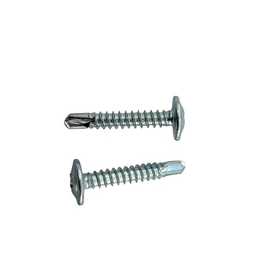 Aço inoxidável cabeça cruzada redonda parafuso parafusos parafusos parafusos galvanizados grandes cabeça plana parafusos de cauda de pombos auto-perfurantes