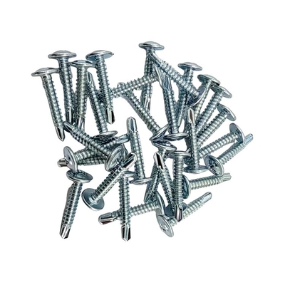 Aço inoxidável cabeça cruzada redonda parafuso parafusos parafusos parafusos galvanizados grandes cabeça plana parafusos de cauda de pombos auto-perfurantes