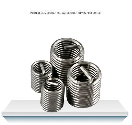 Amostragem de tomada de mangas com rosca com fio de cauda de aço inoxidável 304