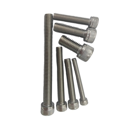 Aço inoxidável M6 M8 Allen Bolt Full Thread Screws Personalizado para grau de resistência de nível A