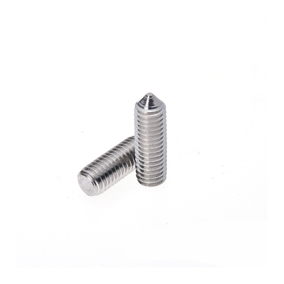 Parafusos de conjunto de tomadas de aço carbono padrão com parafusos de conjunto de hexágono de ponto cônico interno