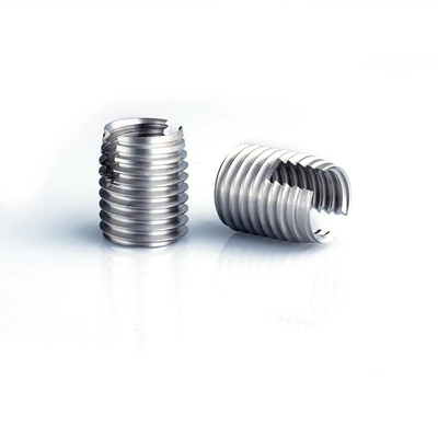 316L M2 M3 M4 M5 M6 M8 M10 Reparação helicoidal em ranhuras de aço inoxidável latão auto-apertador de rosca