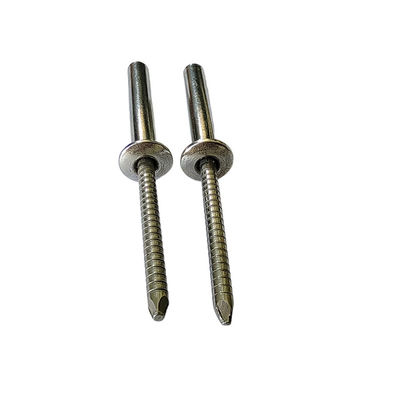 DIN padrão resistente à corrosão fechado fim de aço inoxidável cabeça redonda blind rivet