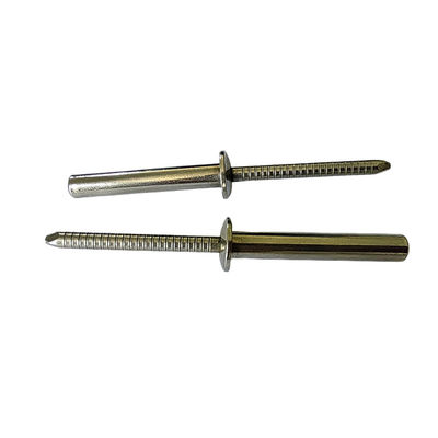 DIN padrão resistente à corrosão fechado fim de aço inoxidável cabeça redonda blind rivet