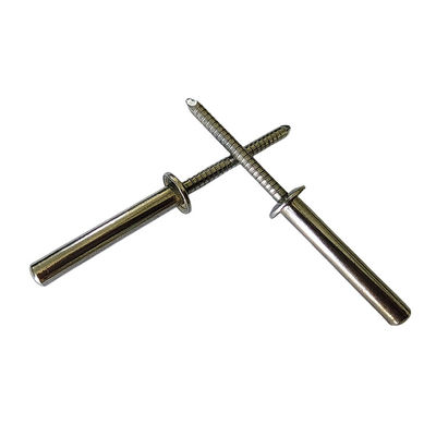 Rivet Cego de Aço Inoxidável com comprimento de vedação durável 6-25mm Finish Brilhante sem revestimento