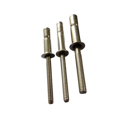 Copo de aço inoxidável Mono-bolt Rivets para 4,8 6,4 9,8 mm Dia Entrega dentro de 30 dias