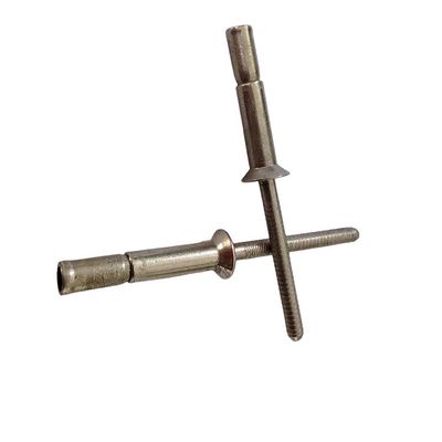 Rebites de núcleo de prego de desenho de ferro de aço inoxidável para aplicações de fixação de 4,8/6,4/7,8 mm