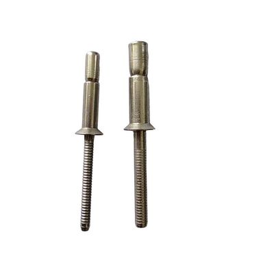 4.8/6.4/7.8mm de aço inoxidável cabeça de cúpula estrutural blind rivet para desempenho