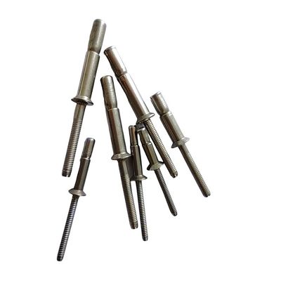 4.8/6.4/7.8mm de aço inoxidável cabeça de cúpula estrutural blind rivet para desempenho