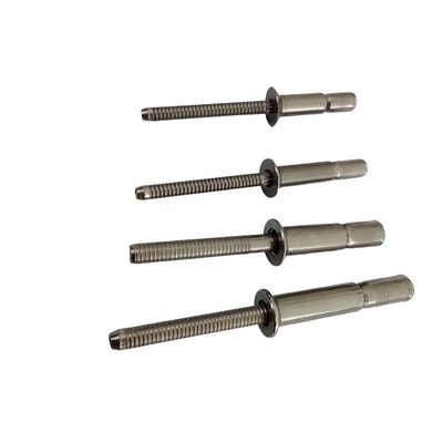 Melhor Vendedor Rivets Cegos Aço CounterSunk Head Interlock Rivet com acabamento brilhante