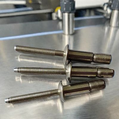 304 aço inoxidável Rebites de cabeça de cúpula cego com fio DIN padrão 4.8/6.4/7.8mm