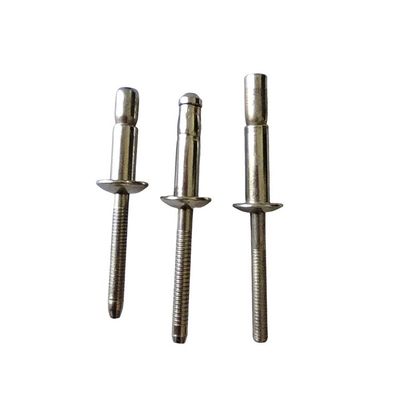Rivet Cego Cabeça Redonda Rivet Semi-tubular com resistência à tração de aço inoxidável 304