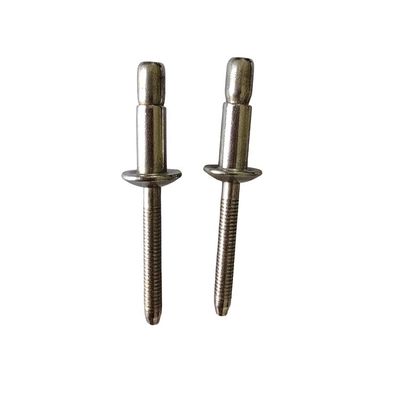 Rivet Cego Cabeça Redonda Rivet Semi-tubular com resistência à tração de aço inoxidável 304