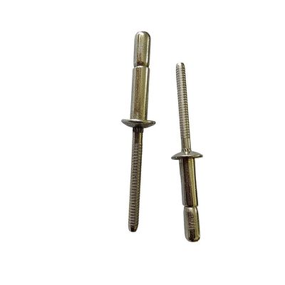 Rivet mono-bolt para acabamento brilhante não revestido cabeça de cúpula de alta resistência Rivet de aço inoxidável