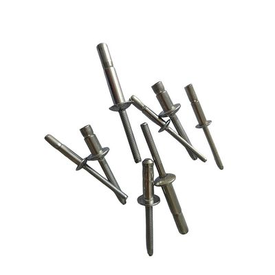 Rivet mono-bolt para acabamento brilhante não revestido cabeça de cúpula de alta resistência Rivet de aço inoxidável