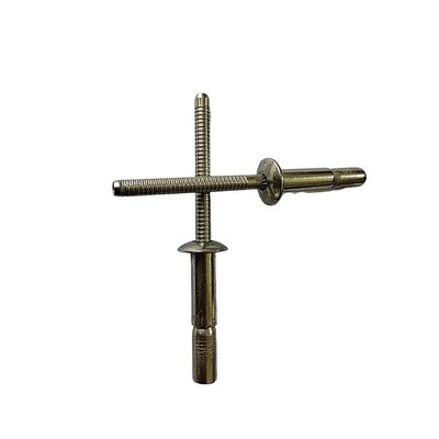 Fornecer Alumínio aço inoxidável estrutura Hemlock Dome cabeça cabeça plana pop Rivet bom