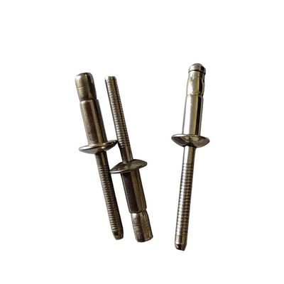 Rebites de tambor único Alta resistência à tração Operação simples Tipo de aço inoxidável