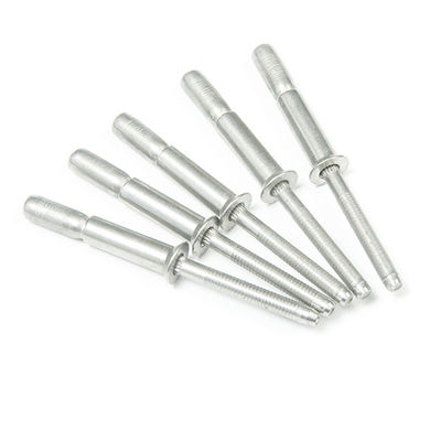 Rivet cego de aço inoxidável prateado tipo copo com cabeça de cúpula remaches de ponta aberta