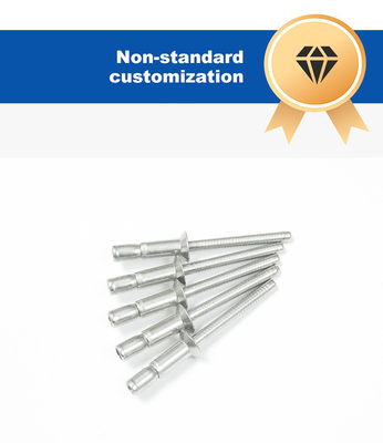 Aço inoxidável galvanizado Rivets de cabeça redonda para fixação precisa e duradoura