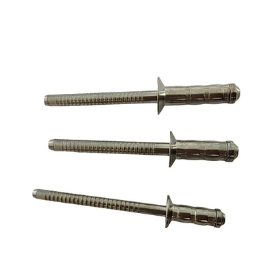 Rivetes cegos multi-grip competitivos em material de aço inoxidável para várias aplicações