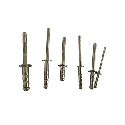 Finish brilhante de aço inoxidável cabeça de cúpula rivet cego para serviço personalizado