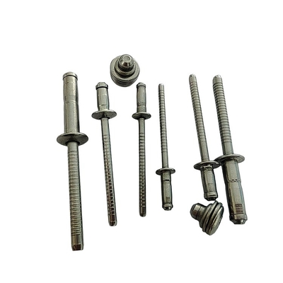 GB padrão aço inoxidável tipo aberto cabeça redonda rebites cegos 3,2 mm 4,0 mm 4,8 mm 6,4 mm