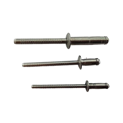 Rebites Cegos de Aço Inoxidável Padrão GB DIN 3,2 mm 4,0 mm 4,8 mm 6,4 mm Mandril de Aço
