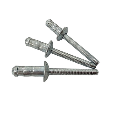 Avançados de aço carbono Dom cabeça blind rivet com serviço personalizado de parada única