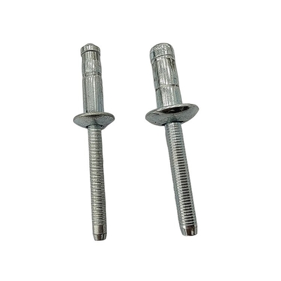 Avançados de aço carbono Dom cabeça blind rivet com serviço personalizado de parada única