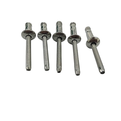 Cabeça de cúpula de aço inoxidável 4,8 mm 7,8 mm Rivets cegos para fixação segura e duradoura