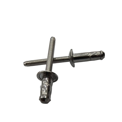 Cabeça de cúpula de aço inoxidável 4,8 mm 7,8 mm Rivets cegos para fixação segura e duradoura