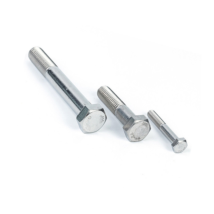 Finitura simples OEM para feixes de cabeça hexadecimal para peças de máquinas de aço carbono