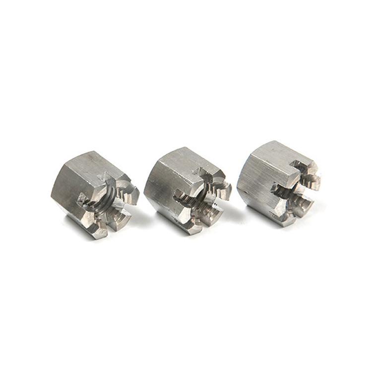 Fixação feita fácil com DIN935 tipo A flange aço inoxidável M30 Hex castelo porco