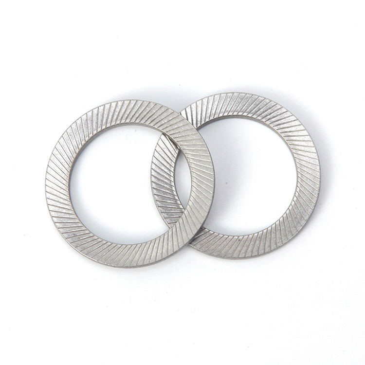 Dente externo DIN9250 aço inoxidável Antiderrapante Dental Double Sided Seal Safety Lock Washer