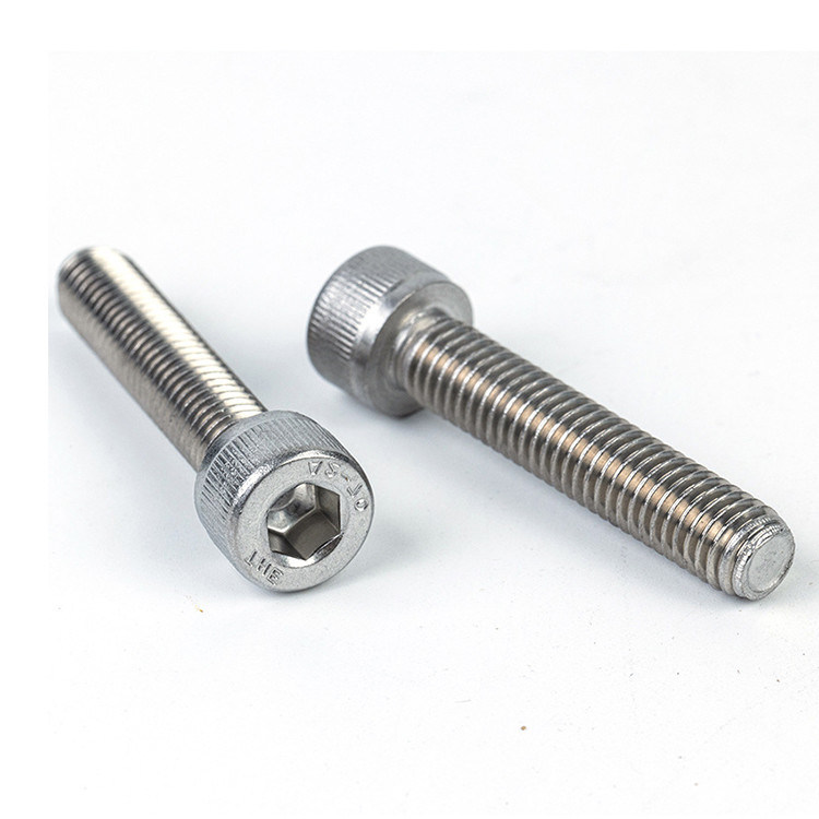 Resistência à produção de elementos de fixação Nível A 304/316 Parafusos hexagonais com acabamento liso