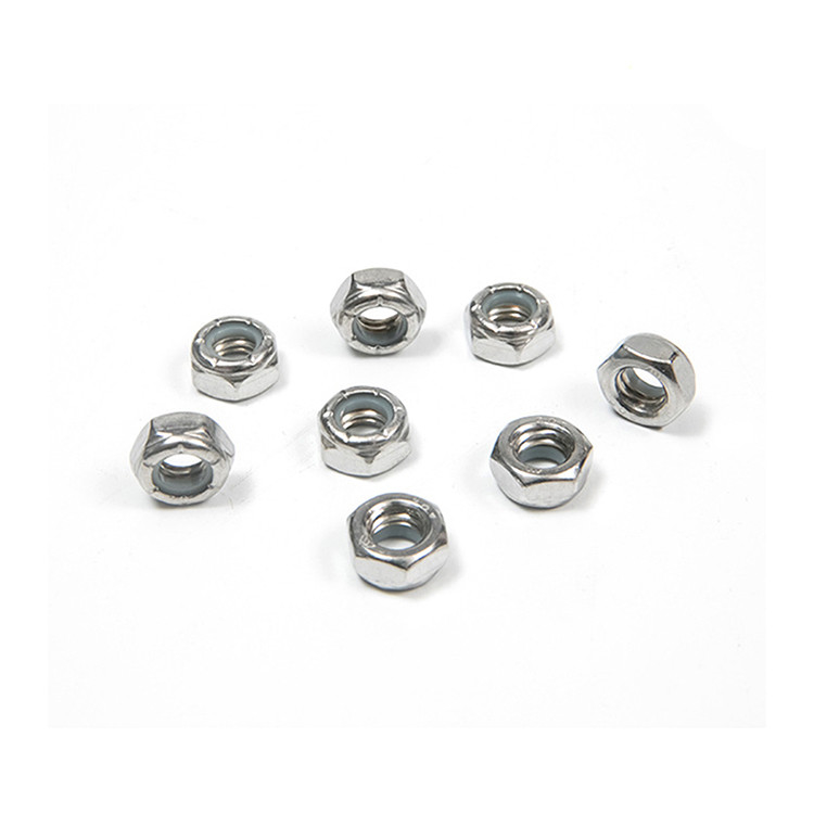 UNC Aço inoxidável inserir nozes hexadecimais finas para fixação resistente à corrosão e duradoura