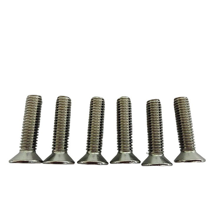 SS304 Ferro inoxidável Torque de cabeça plana Socket Cup parafusos de segurança com norma ISO