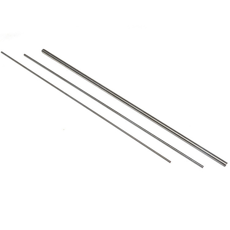 Rodas roscadas universais de aço inoxidável para edifícios M16 M18 M20 Din975 Rodas roscadas