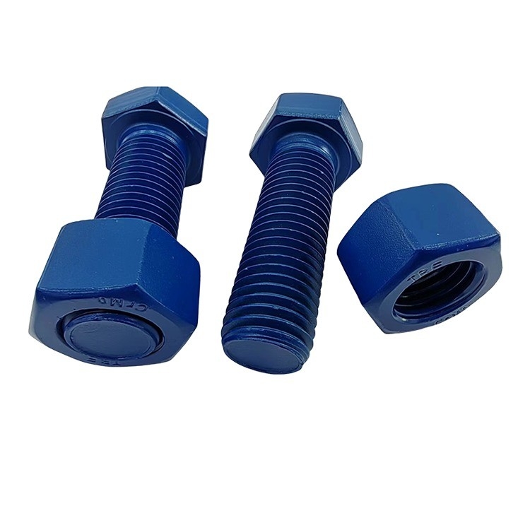 Parafusos de Teflon de acabamento de zinco para parafusos de fio completo personalizados para suas necessidades