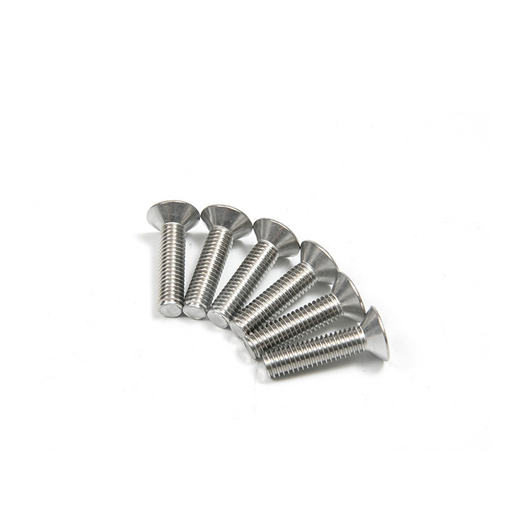 304 aço inoxidável cabeça plana contra-encosto para móveis para fixação e montagem