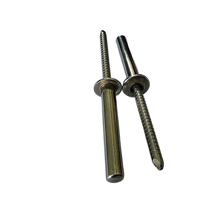 DIN padrão resistente à corrosão fechado fim de aço inoxidável cabeça redonda blind rivet