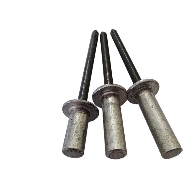 Rebites fechados de cabeça redonda de alumínio-ferro para aplicações pesadas